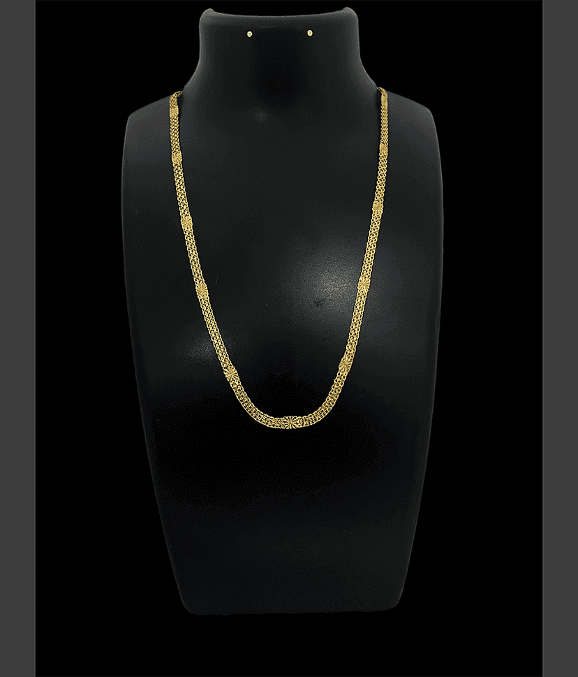 AKLINA Gold Plated Chain ( Set of 1 )