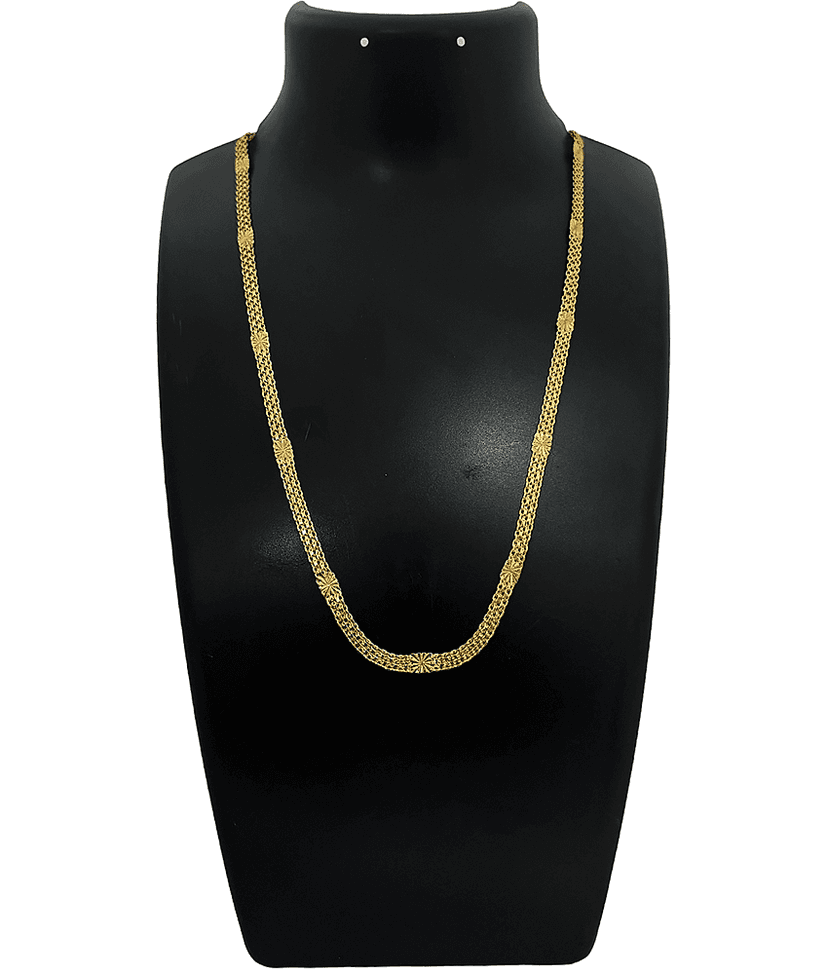 AKLINA Gold Plated Chain ( Set of 1 ) view 2
