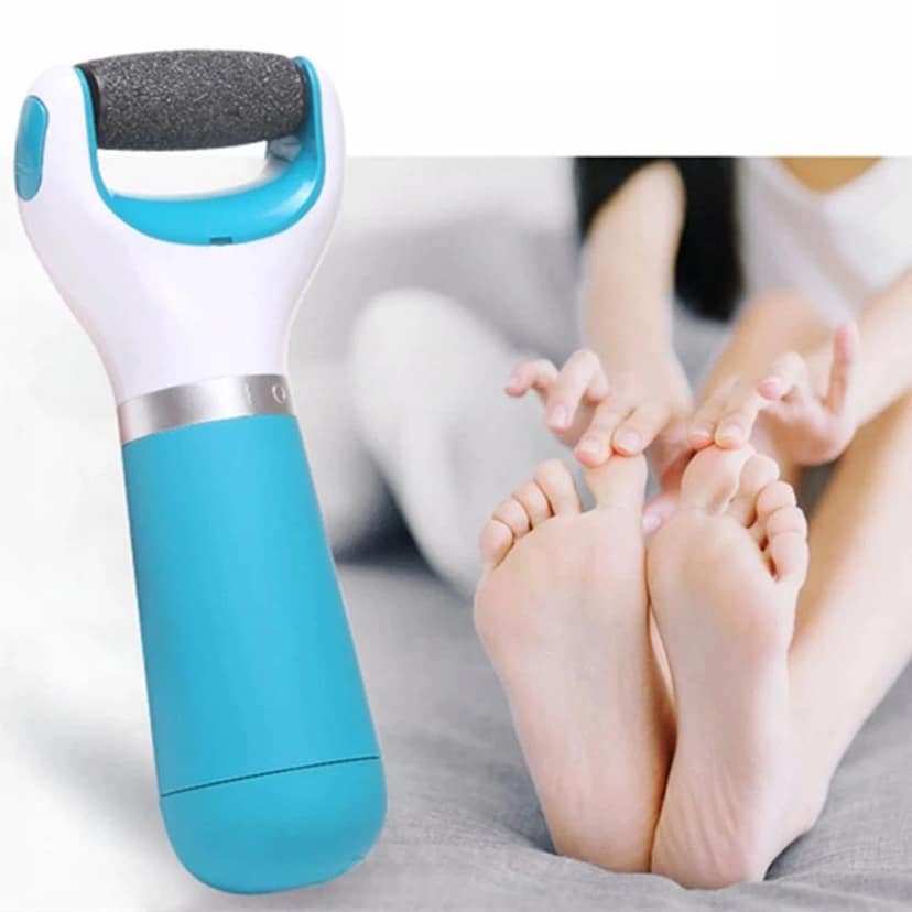 Trendzie Care Painless Electric Foot Filer I Dead Skin I Peeling Heel Callus Removal I Pedicure Tools for Men & Women (Multicolors) view 3