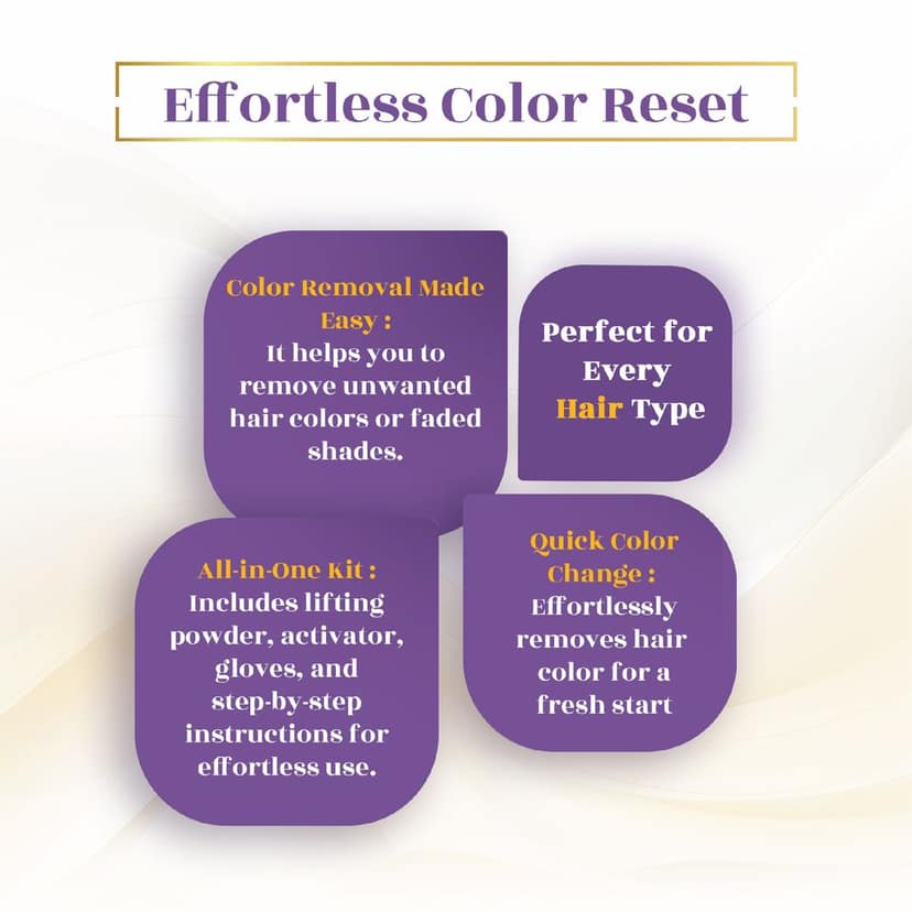 COSGLAM Semi Permanent Hair Color Soft Pink 120g and Hair Color Remover 70ml, Switching Shades Made Easy view 8
