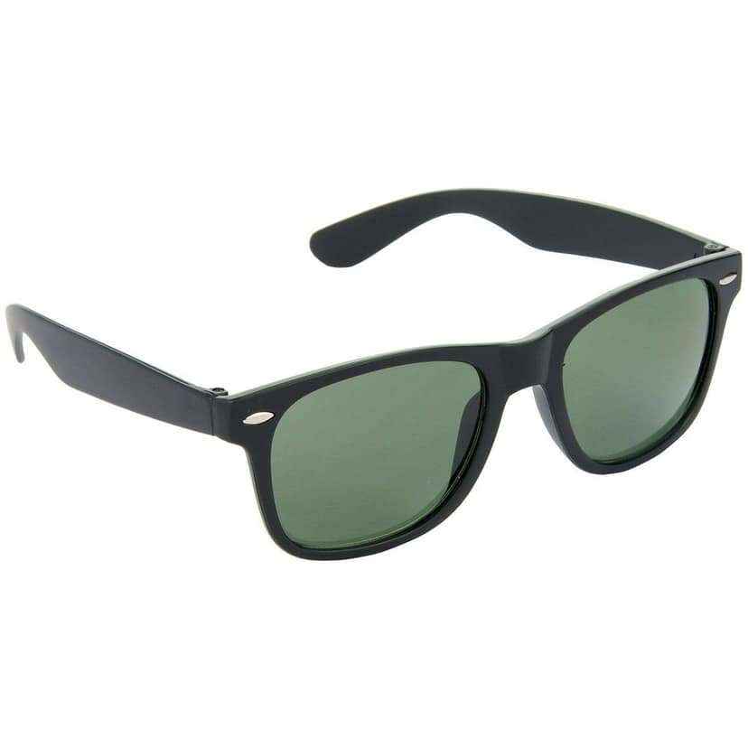 HRINKAR Men Women Boys & Girls Pilot Sunglasses Black & Black Frame, Green & Black Lens (Medium) Pack of - 2 view 6