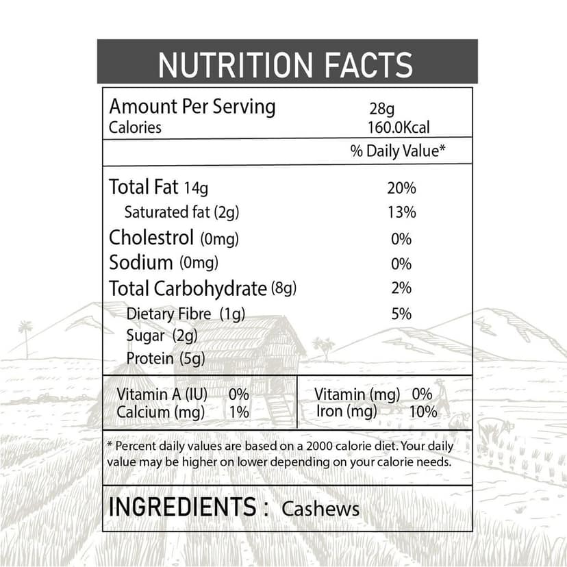 Cashews - 100% Natural Cashews Handpicked by farmers view 6