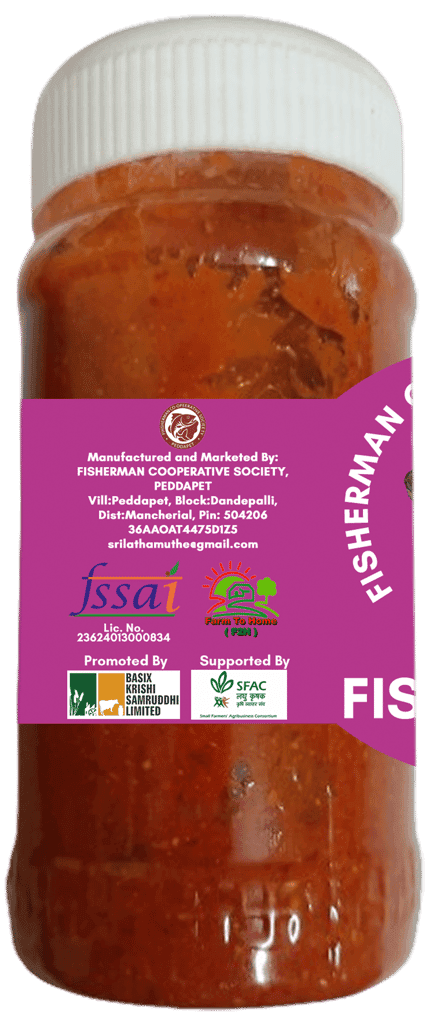 Rohu Fish Pickle | 250gm | Fresh & Spicy | Hygienically Packed. | No Preservatives | 100% Natural view 2