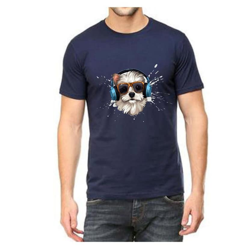 Trishoolin SSHAYU Printed T-Shirt | Design 10194MB | Regular Fit | Crew Neck / Round Neck Half Sleeve | Pack of 1