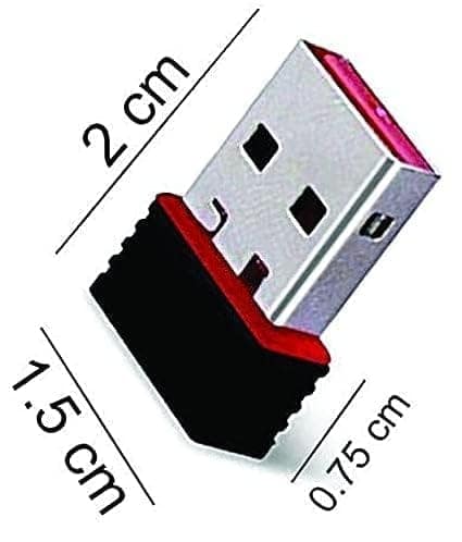 USB WiFi Adapter for PC, Nano Wireless Network for Desktop, Laptop and Notebook â€“ Mini WiFi Dongle view 4