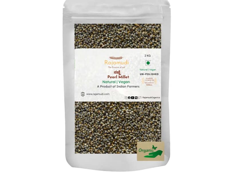 Rajamudi Organics Pearl Millet - 2 Kilogram
