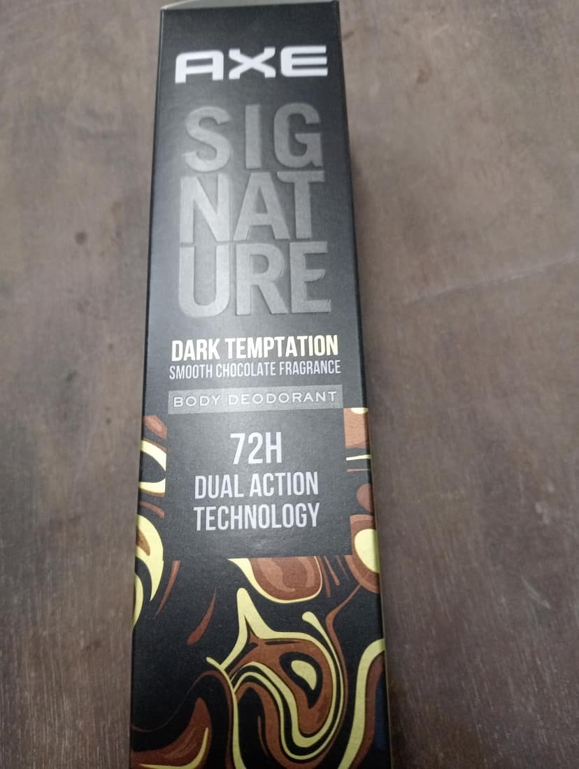 Axe signature dark temptation body deo