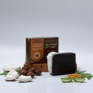 Earthy Sapo Reetha Shampoo Bar for Dry Hair (100g, Pack of 1) | Ayurvedic Soap with Reetha & Coconut Milk | Gentle, Nourishing & Moisturising | Vegan, Paraben-Free & SLS/SLES-Free Earthy Sapo Reetha Shampoo Bar for Dry Hair (100g, Pack of 1) | Ayurvedic