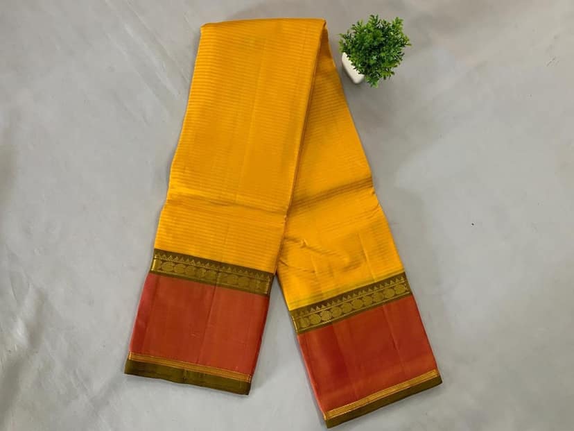 Soft silk saree view 3
