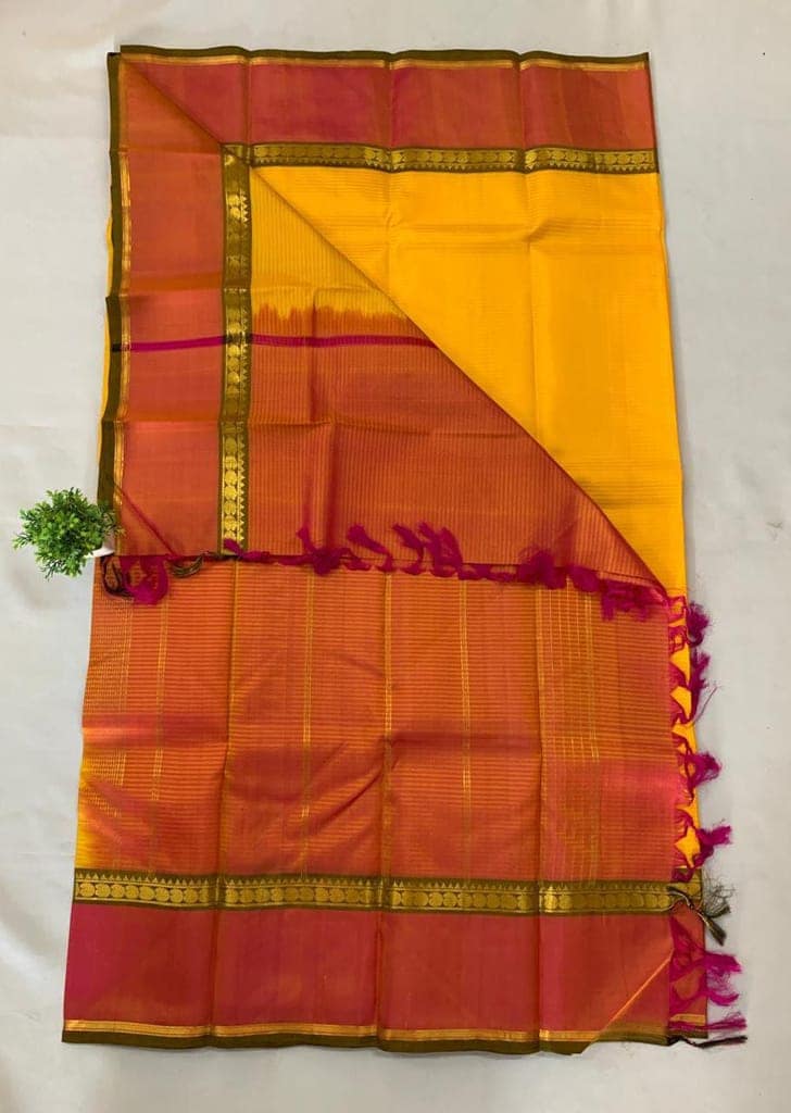 Soft silk saree view 4