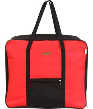 PrettyKrafts - Pink Nylon Storage Bag & Trunk