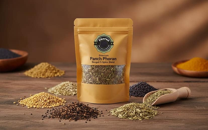 300 GM Combo Buy Panch Phoran Online India - Bengali 6-Spice Blend | Phoran view 6