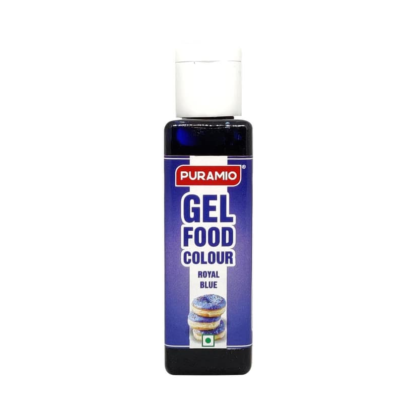 Puramio Gel Food Colour - Royal Blue, 30 gm
