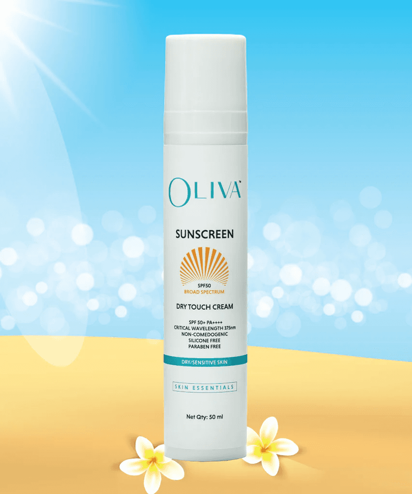 Oliva Sunscreen Dry Touch Cream 50ml