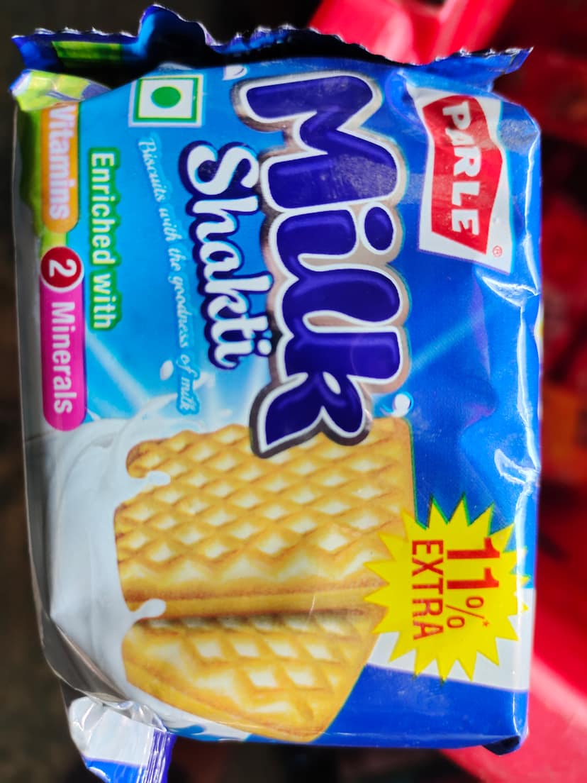 Parle milk Shakti biscuits