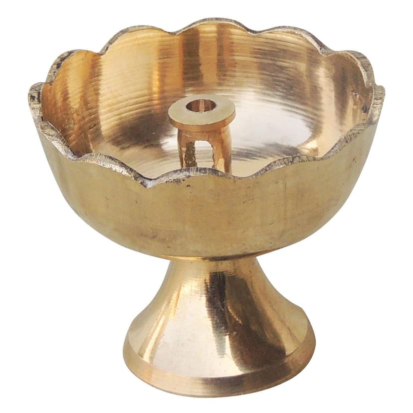 Brass Kamal Deepak No. 1 (FMAS635 B) view 3