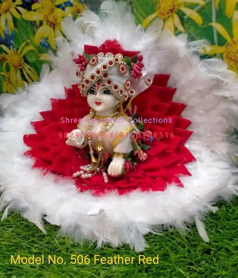 DHRUVINSRI Pooja Article,laddu Gopal Heavy beautiful GREEN FLORAL Stone Studded Gawn,Choli & PAGDI Set for SIZE:03, Divine,Religious,Traditional,Deity, Dress,Balgopal,Krishnaji, kanhaji,Thakurji-1 Set