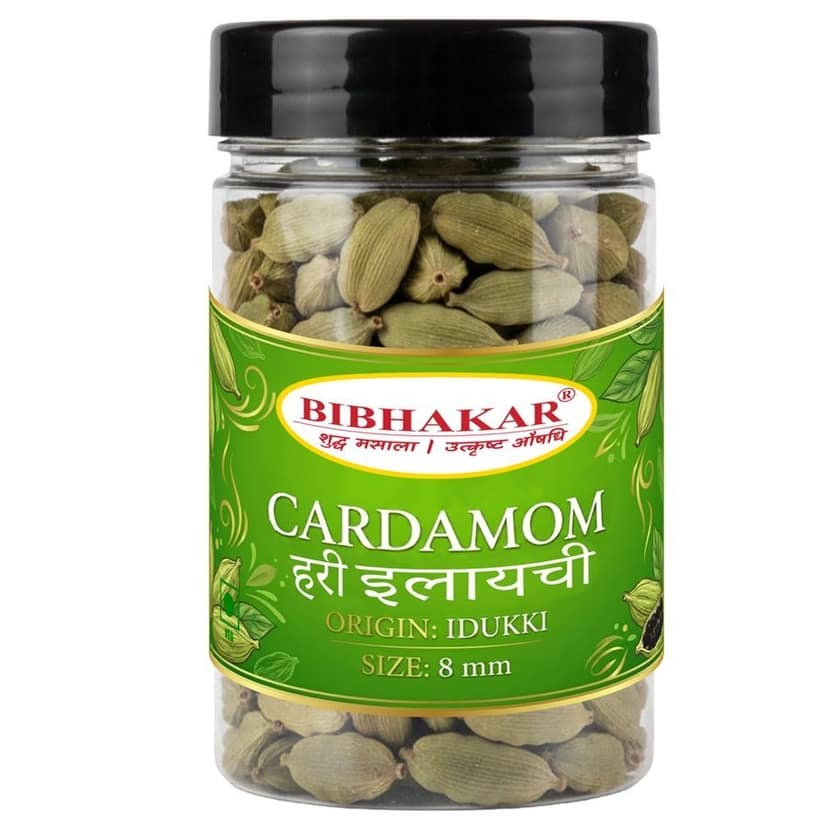 Cardamom 250g 8 mm Chhoti Hari Elaichi from Idukki Kerala Origin - 250 gm - One packet