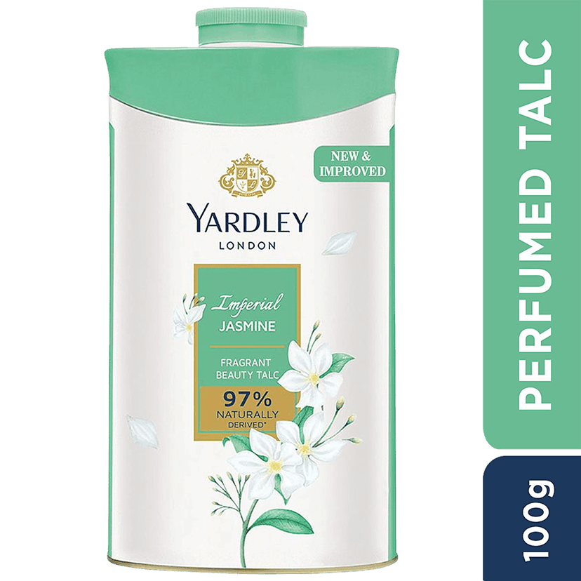 Yardley London Imperial Jasmine Perfumed Talc, 100 G