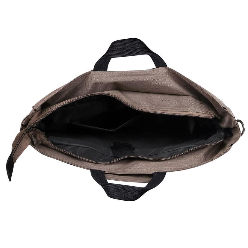 LOREM Brown Color faux leather 10L Laptop Messenger Bag For Men & Women New BG70 view 6