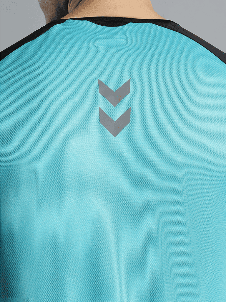 Calin Round Neck Half Sleeve Solid Regular fit Polyester T-shirt for Men Comfortable Breathable Fabric Stretchable for Everyday Use Ideal for Yoga Training Gym Running or Performance view 4