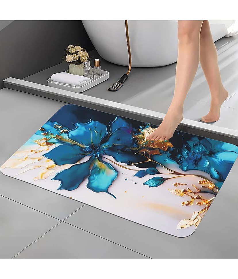 BELLA TRUE Anti-skid Rubber Bath Mat Other Sizes cm ( Pack of 1 ) - Assorted