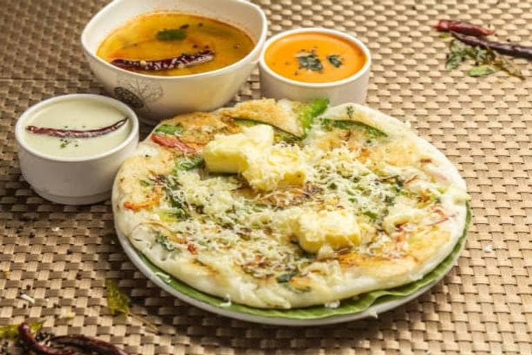 Paneer Masala Uttapam