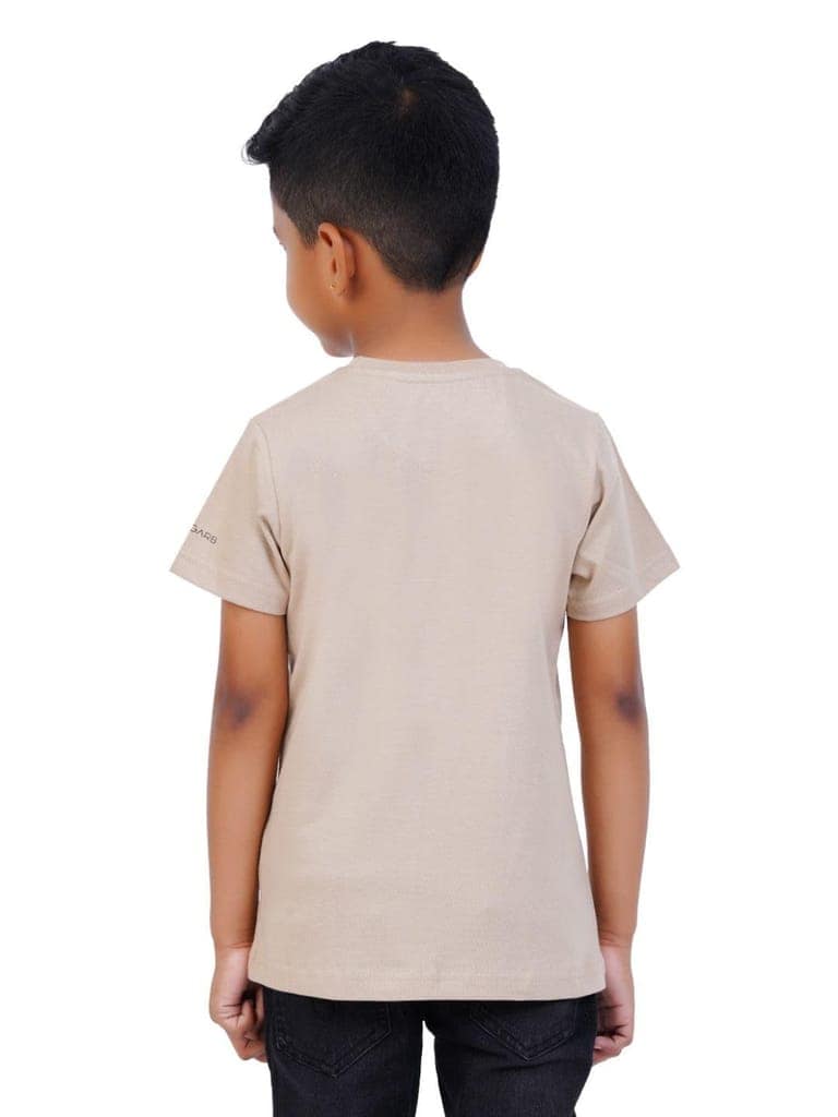 AIR GARB Boys Round Neck Printed Cotton T-shirt for 4-5 Years - Pack of 2 (K45-TG-SB) Multicolour view 6