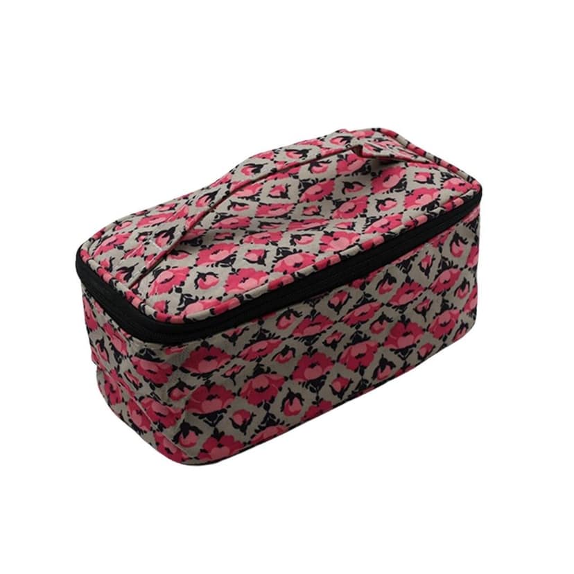 Decor Travel Makeup Bag with Small pouch Portable Organizer Makeup Cosmetic Train Case Large Capacity for Cosmetics Makeup Brushes and Toiletry Jewelry for More Storage view 4