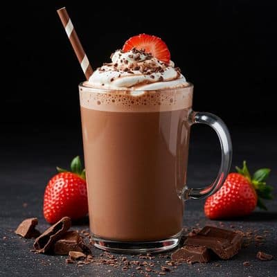 Strawberry Hot Chocolate