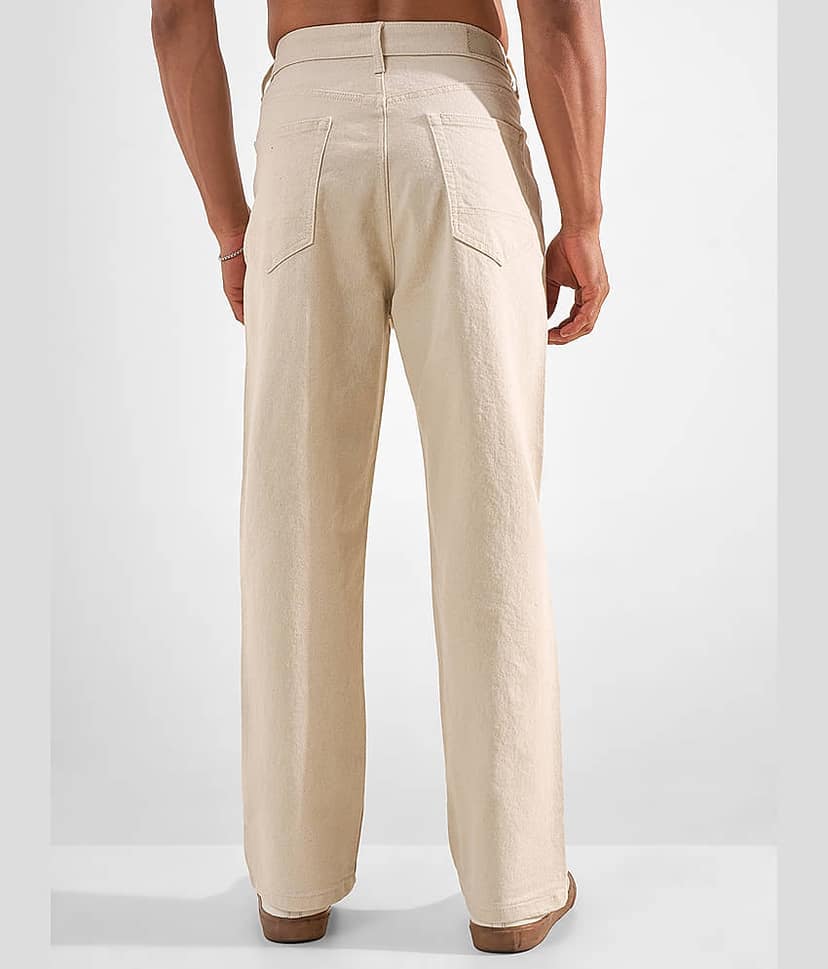 Highlander Straight Solid Men's Jeans ( Beige ) view 3