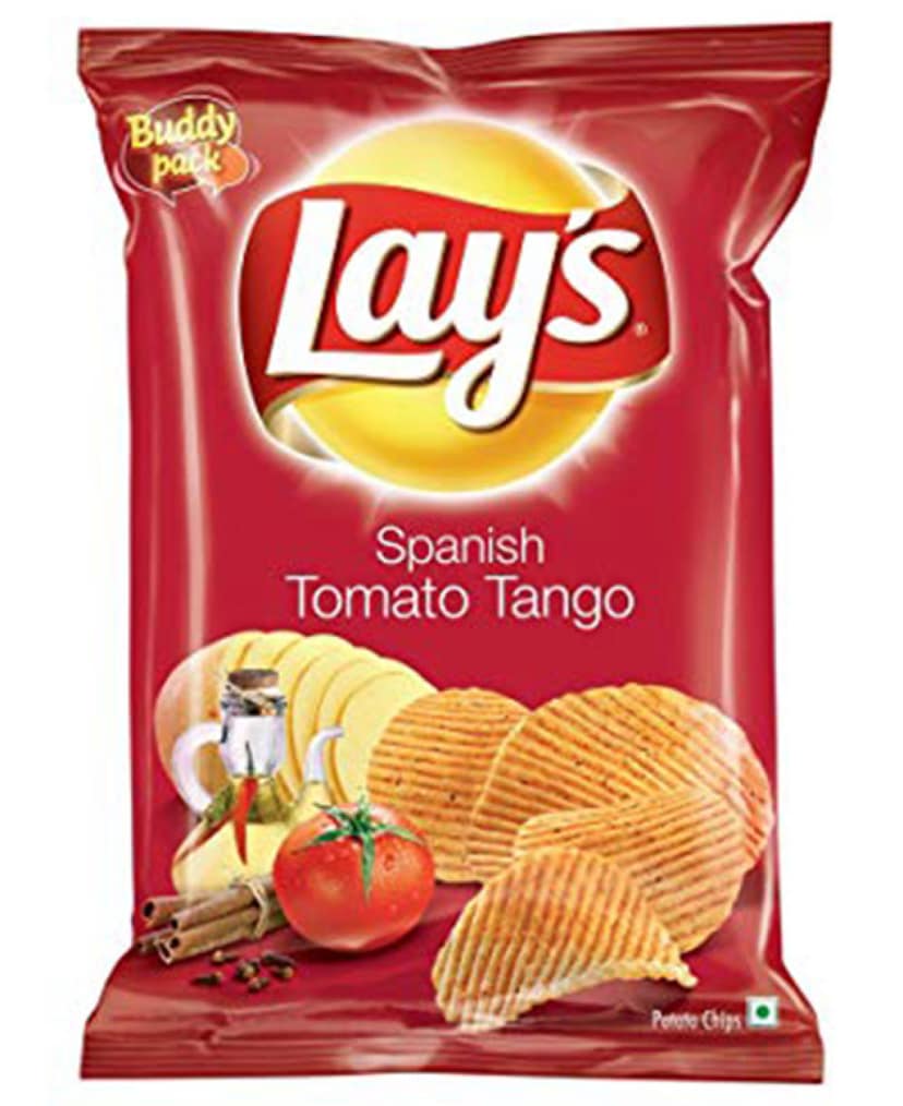 Lay's Spanish Tomato Tango Potato Chips, 30 gm