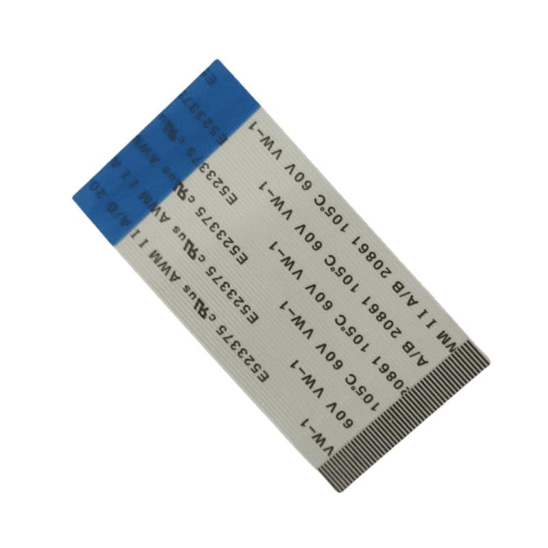 50 Pin 0.5mm Pitch 50mm Reverse Side Connection FFC Ribbon Flexible Flat Cable