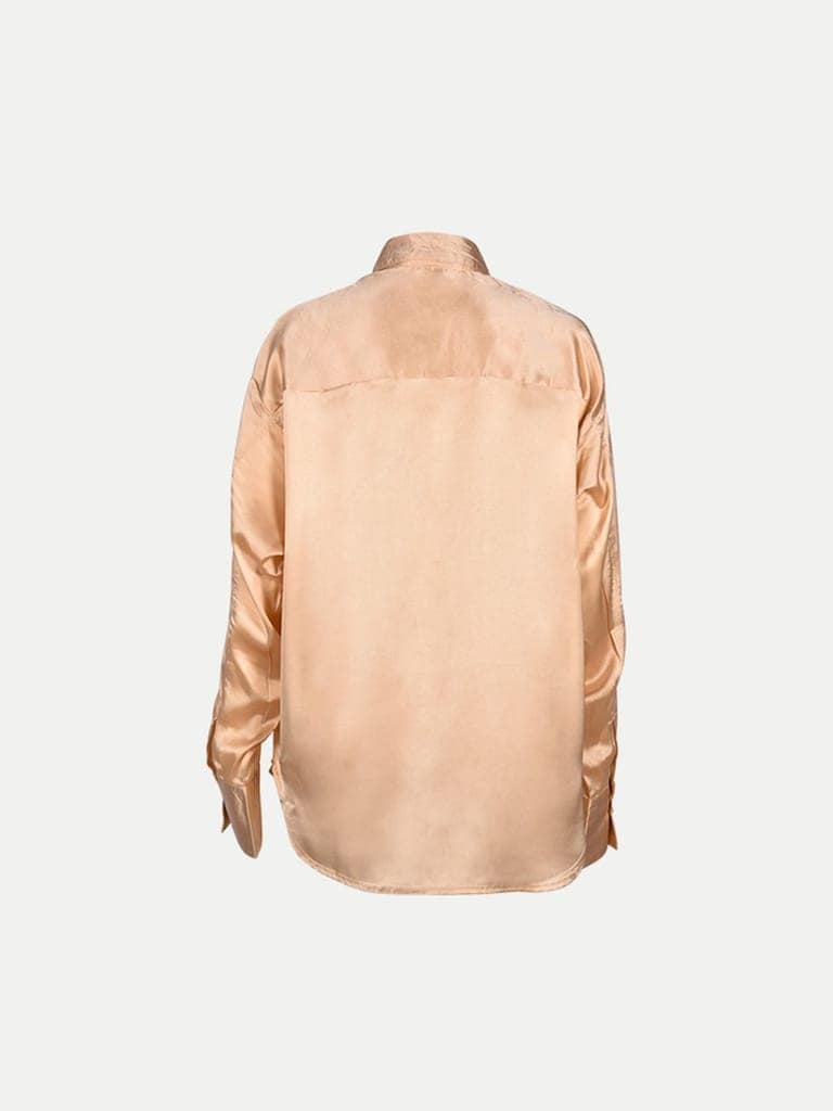 Women Velvet Solid Shirt view 4