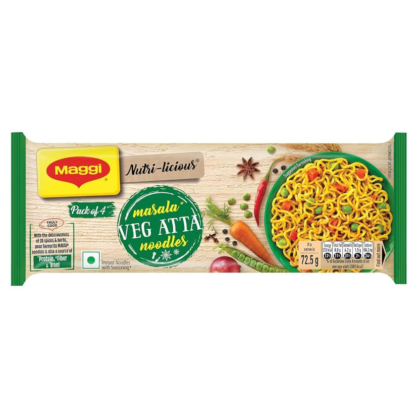 Maggi Masala Atta Noodle 300G
