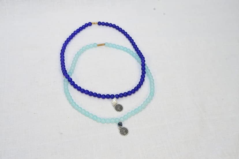 2 Piece Beaded Necklace Set view 3