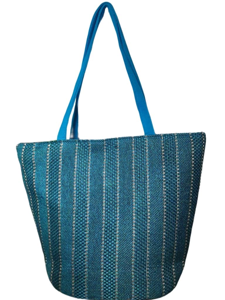 SS Eco-Life Appealing Jute Handbag for Women for Shopping, Party and Office. Dual Colour Mixup. view 2