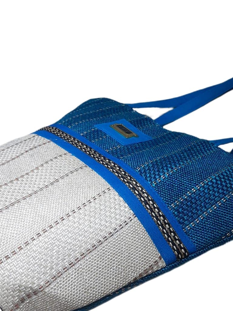 SS Eco-Life Appealing Jute Handbag for Women for Shopping, Party and Office. Dual Colour Mixup. view 5