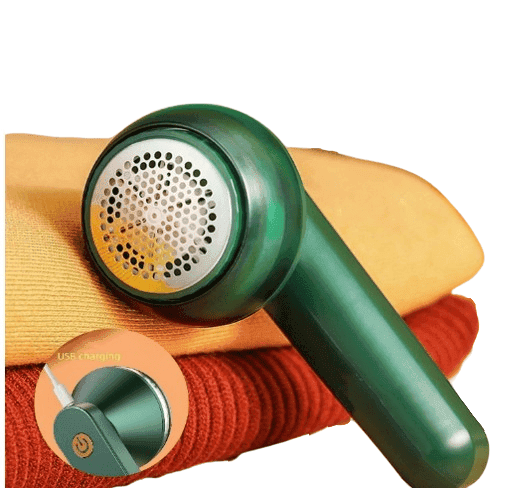 Fabric Shaver, Electric Lint Remover Rechargeable Fabric Defuzzer, Reusable Cordless Sweater Shaver can be Used Anywhere, Bobling Remover for Clothes, Wool Pilling Lint Remover view 2