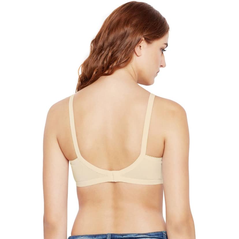 Bodycare Women Cotton Full Coverage Non Padded Regular Bra 5539-Skin view 3