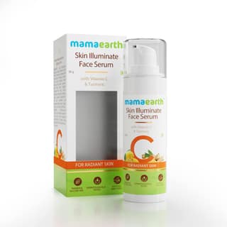 Mamaearth Skin Illuminate Face Serum for Radiant Skin with Vitamin C and Turmeric - 30 g | Highly Potent Vitamin C | Gives A Radiant Glow Mamaearth Skin Illuminate Face Serum for Radiant Skin with Vitamin C and Turmeric - 30 g | Highly Potent Vitamin C |