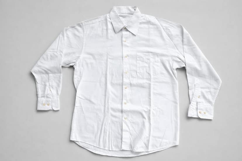 100% Pure & Soft Cotton White Formal Shirts for Official Use// Export Grade Quality Fabric//Decent Looks//Comfortable Wearing. view 3
