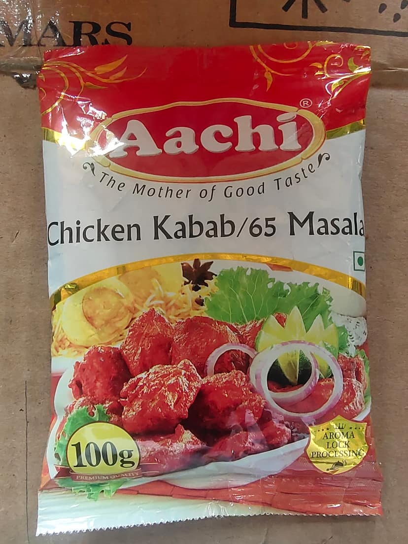 Aachi chicken kabab 65 masala powder