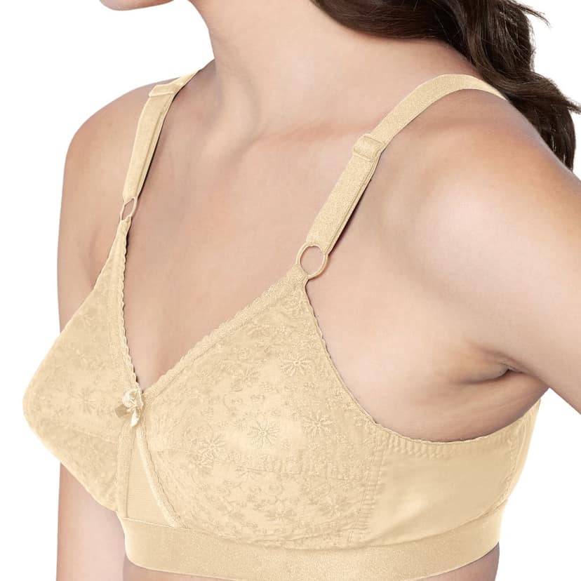 Bodycare 100% Cotton Lightly Padded Non wired Tshirt Bra-Pack of 3 view 6