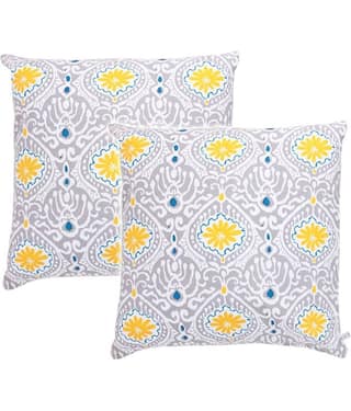 Zubix Multicolour Printed Cotton Cushion Cover - Set of 2