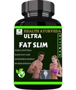 Health Ayurveda Ultra Fat Slim Vanilla Flavour Powder 100 Gm Pack of 1