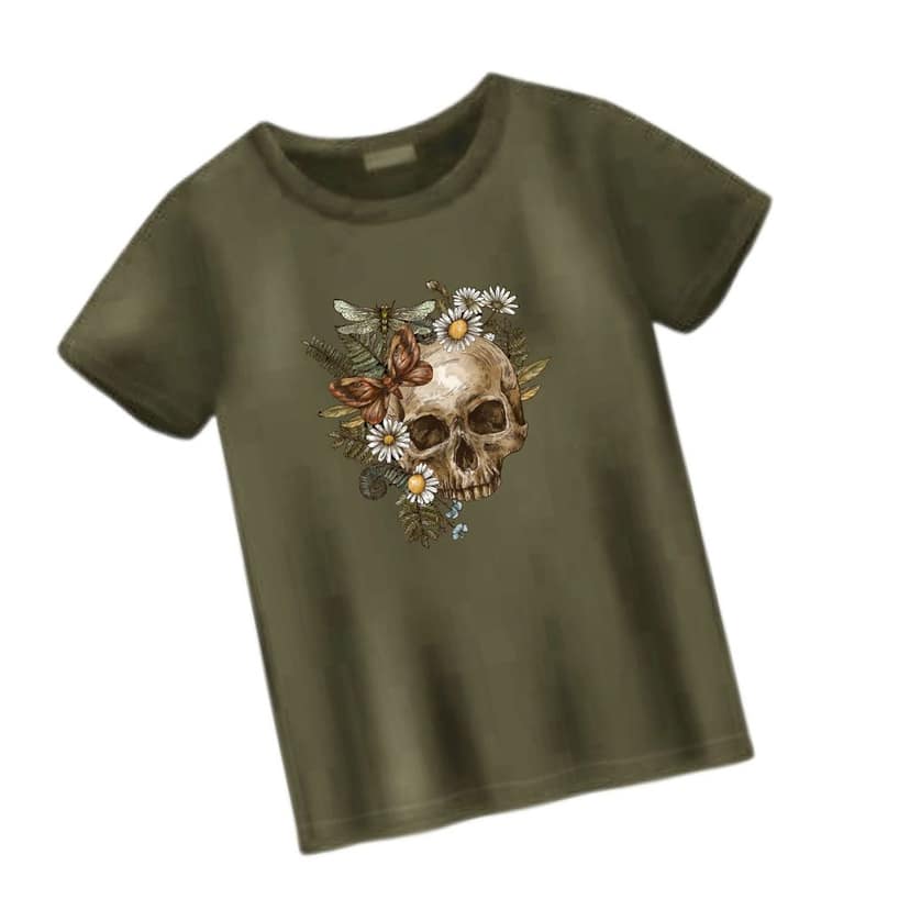 Trishoolin SSHAYU Printed T-Shirt | Design 10192MB | Regular Fit | Crew Neck / Round Neck Half Sleeve | Pack of 1 view 2