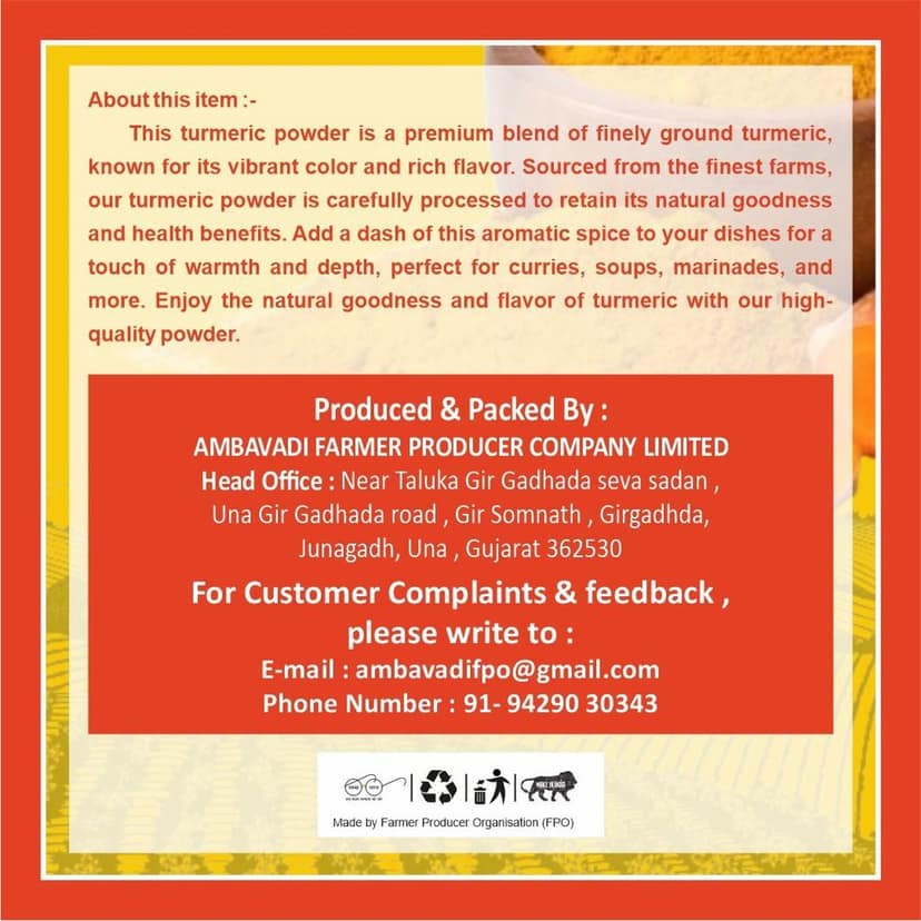 Haldi Powder (100 g) view 4