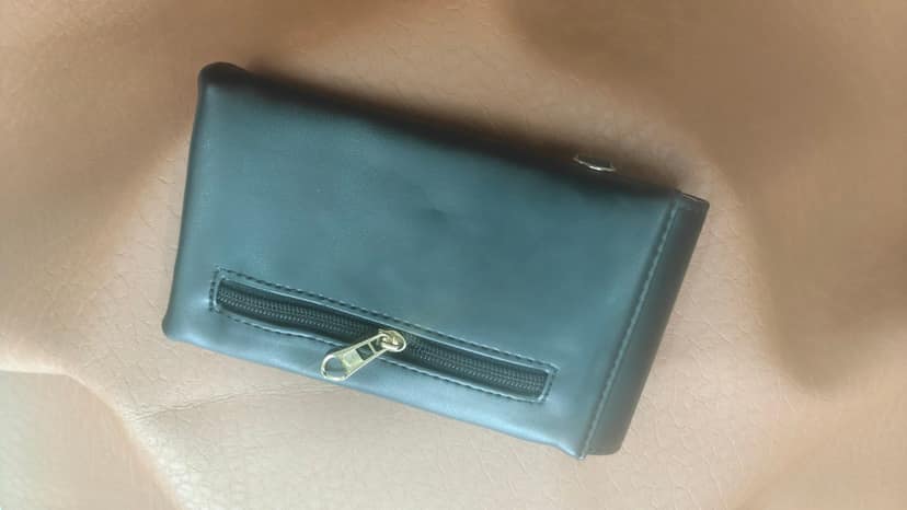 Eco-Friendly Compact Black Sling Bag for Women & Girls