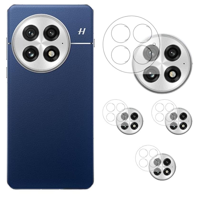 ISAAK Back Camera Lens Protector compatible for OnePlus 13 (Pack of 4)